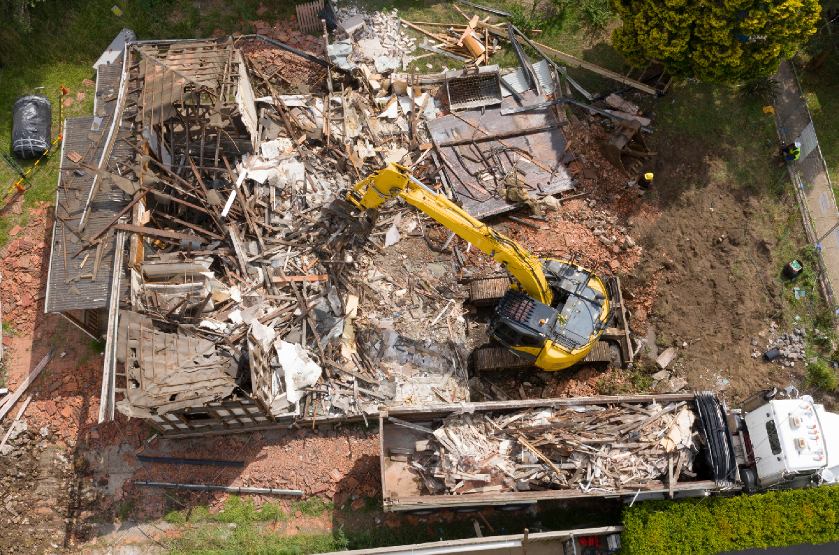Demolished House